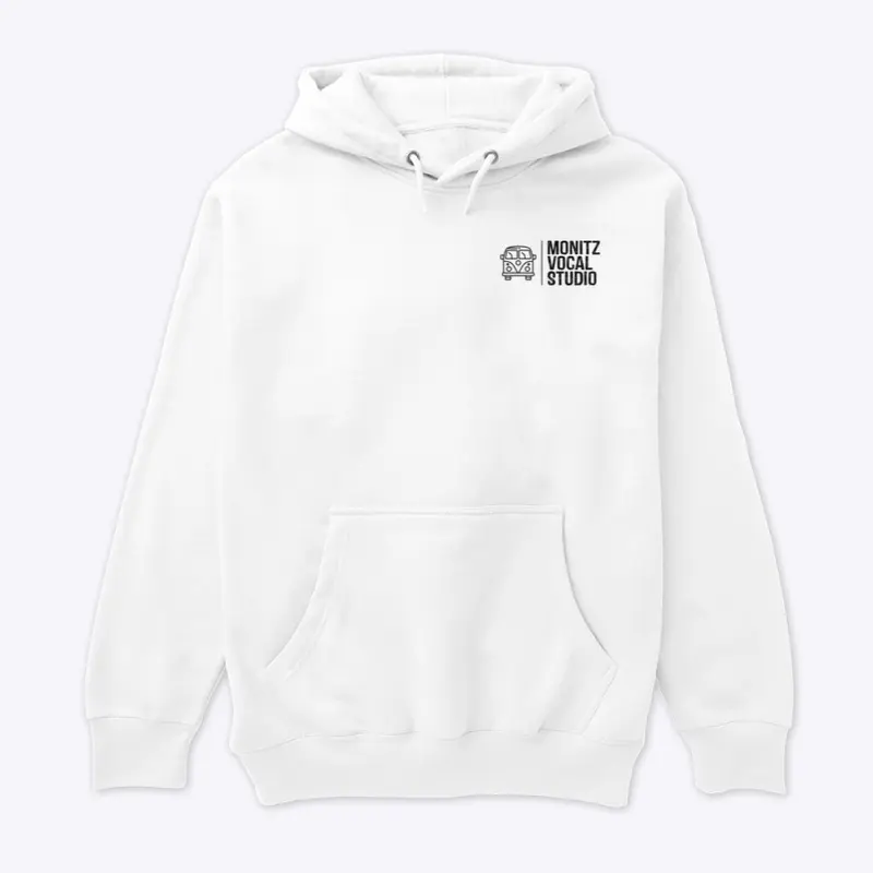 White Hoodie with Logo